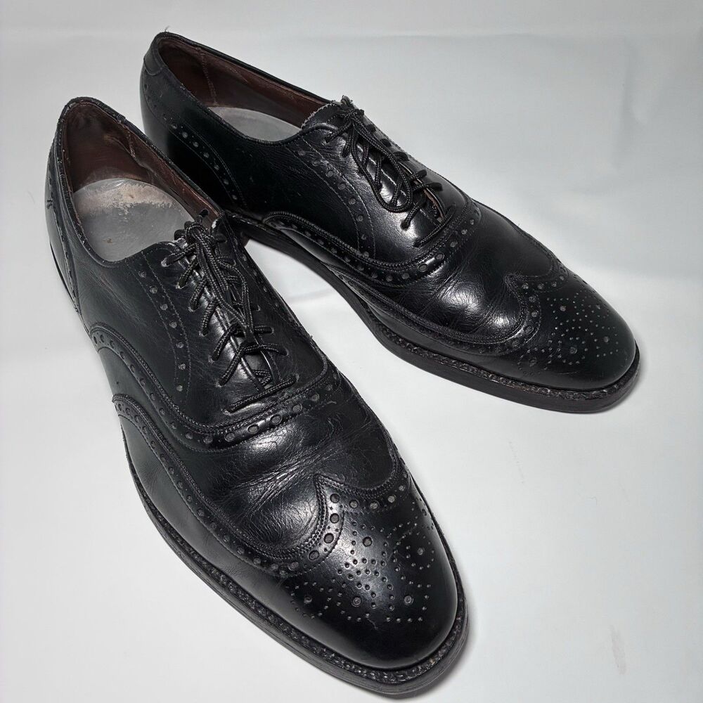 Allen Edmonds Boulevard 1980’s Wingtip Oxfords Men's Size 10.5 Dress Shoes 6305
